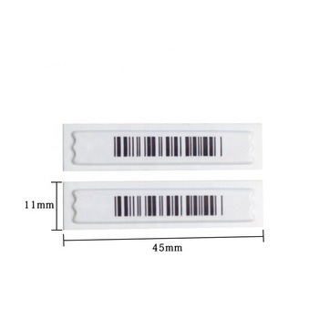 EAS AM 58KHz Anti theft Adhesive Barcode Soft Labels Tag for Supermarket 2