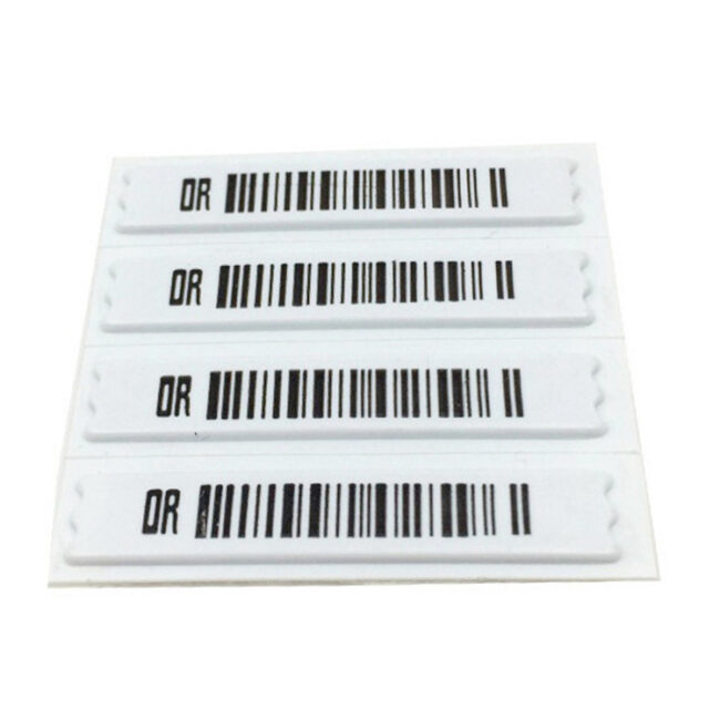 EAS AM 58KHz Anti theft Adhesive Barcode Soft Labels Tag for Supermarket3